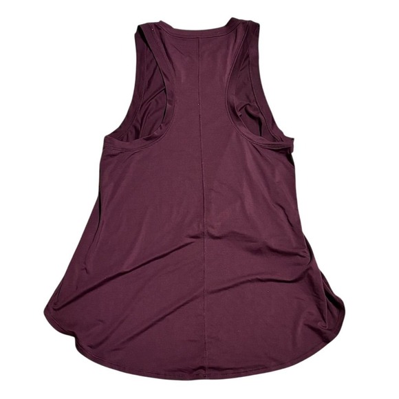 Athleta Women's Red High-Low Racerback Tank Top Size M Sleeveless - Picture 2 of 3